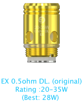 Exceed - EX Series Coil Heads 0.5 ohms