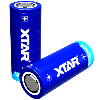 XTAR 26650 5200mAh Li-Ion (protected)
