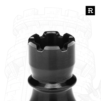 Chess Series 510 Drip Tip - Black Rook