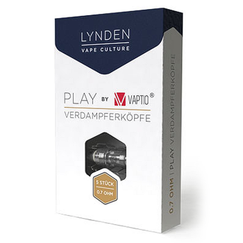 Lynden Play - Verdampferk&ouml;pfe 0,7 Ohm
