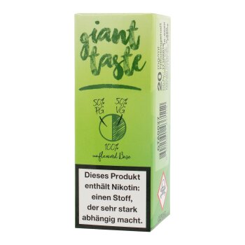 Giant Taste 1 Pack - Shot 20 mg - 50/50
