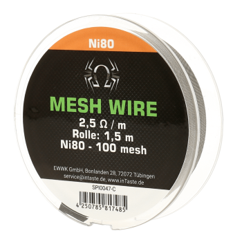 Mesh Wire - Rolle 1,5 m Ni80