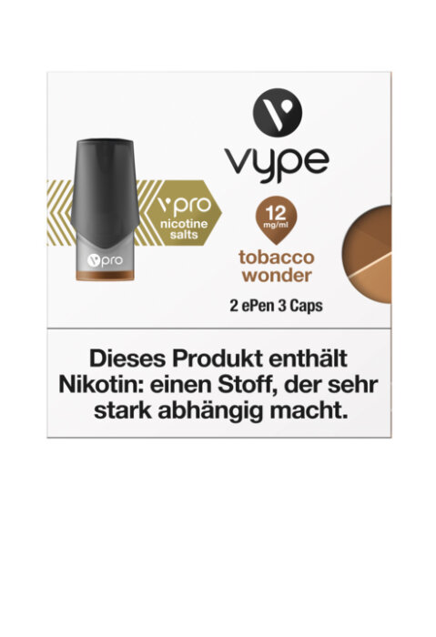 ePen 3 Caps vPro - Tobacco Wonder