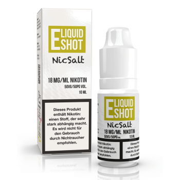 E-Liquid Nic Salt Shot 18 mg 50/50