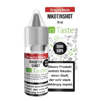 inTaste Shot - 20 mg - 50/50