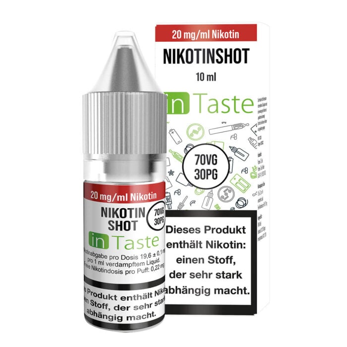 inTaste Shot - 20 mg - 70/30