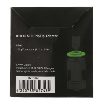 810 zu 510 DripTip Adapter