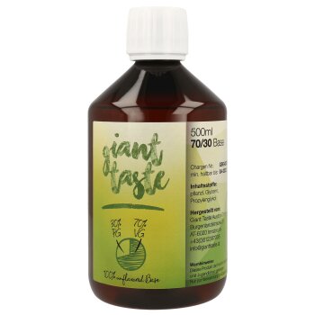 Giant Taste Base - 500 ml - 70/30 - 0 mg