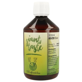 Giant Taste Base - 500 ml - 80/20 - 0 mg