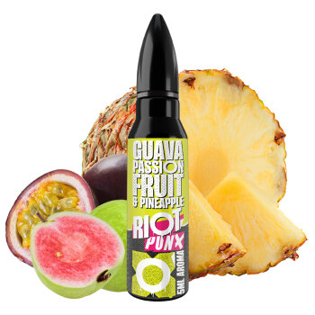 Guave, Passionsfrucht & Ananas
