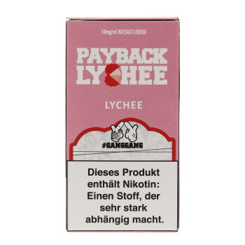 Payback Lychee - NicSalt