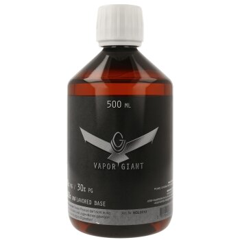 Vapor Giant Base - 70/30 - 500 ml - 0 mg