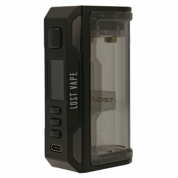 Thelema Quest with UB Pro Pod Tank - E-Cigarette Set Black-Clear