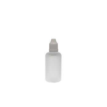 Liquidfläschchen PE - 50 ml - Weiß