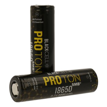 Blackcell Proton 18650 3000 mAh - Double pack