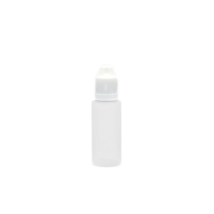 Liquidfläschchen PE - 20 ml - Weiß