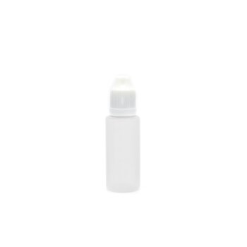 Liquidfläschchen PE - 20 ml - Weiß