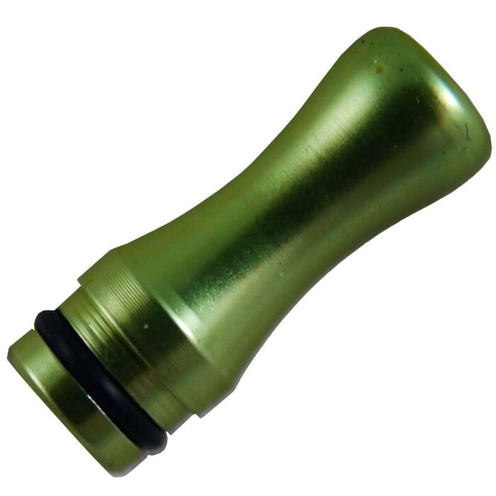 DripTip 510 alu green/metallic round