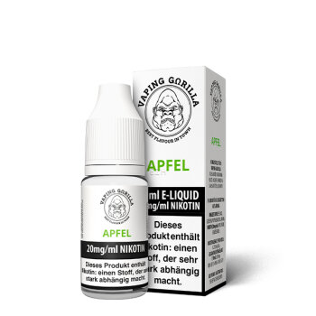Apfel - Nikotinsalz 20 mg/ml