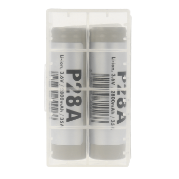 Double-Pack 2x Molicel INR18650-P28A 2800mAh 35A