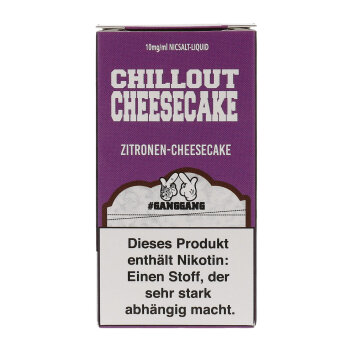 Chillout Cheesecake - Nikotinsalz