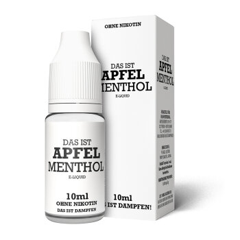 Apfel Menthol Liquid