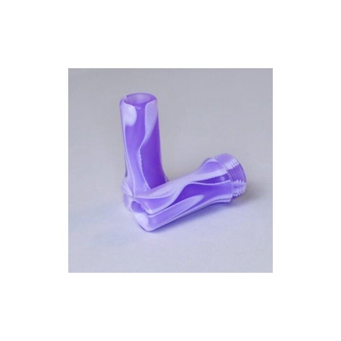 Mouthpiece acrylic 9 mm purple