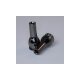 Mouthpiece Stainless Steel black chromed 7 mm