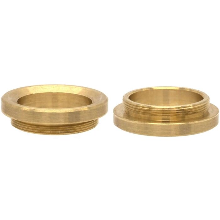Woodpecker - Button Ring Brass