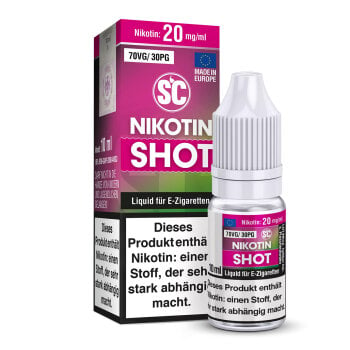 SC Nikotin Shot - 20 mg/ml 70VG/30PG