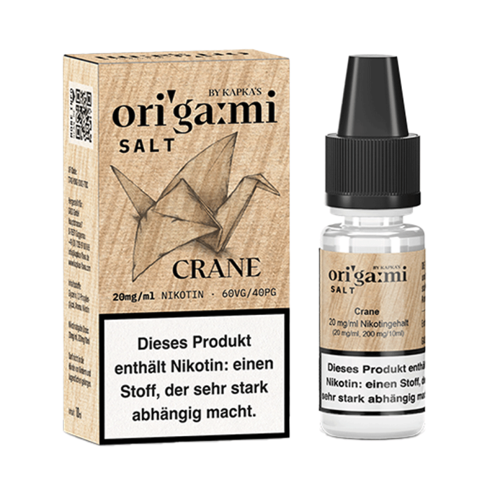 Origami - Crane - Nikotinsalz