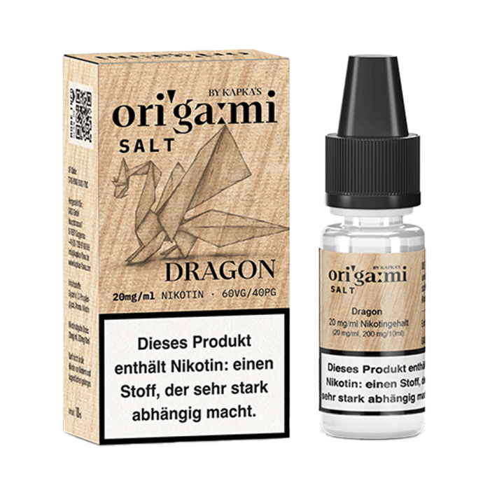 Origami - Dragon - Nikotinsalz
