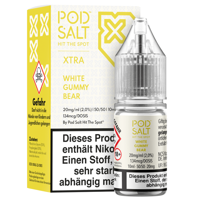 White Gummy Bear - Pod Salt