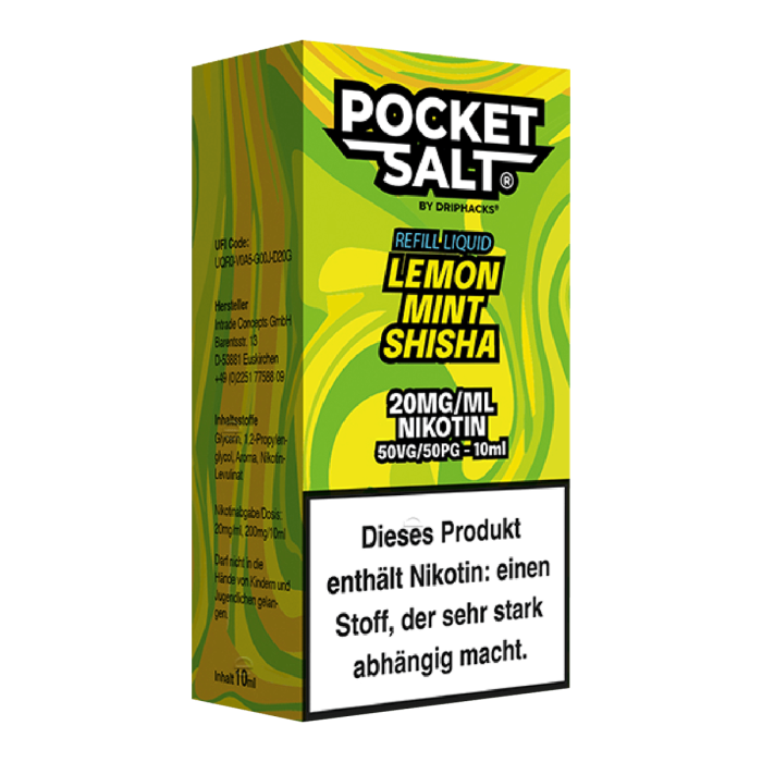 Lemon Mint Shisha - Nikotinsalz 20mg/ml