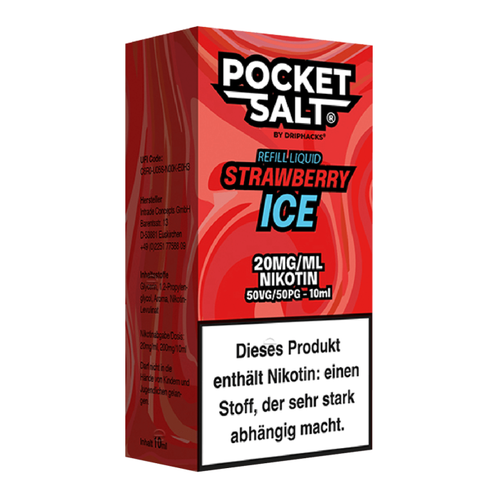 Strawberry Ice - Nikotinsalz 20mg/ml
