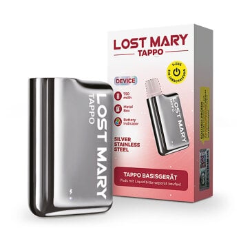 Lost Mary - Tappo - Basisger&auml;t Silver Stainless Steel
