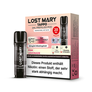 Lost Mary - Tappo - Prefilled Pods Pink Lemonade