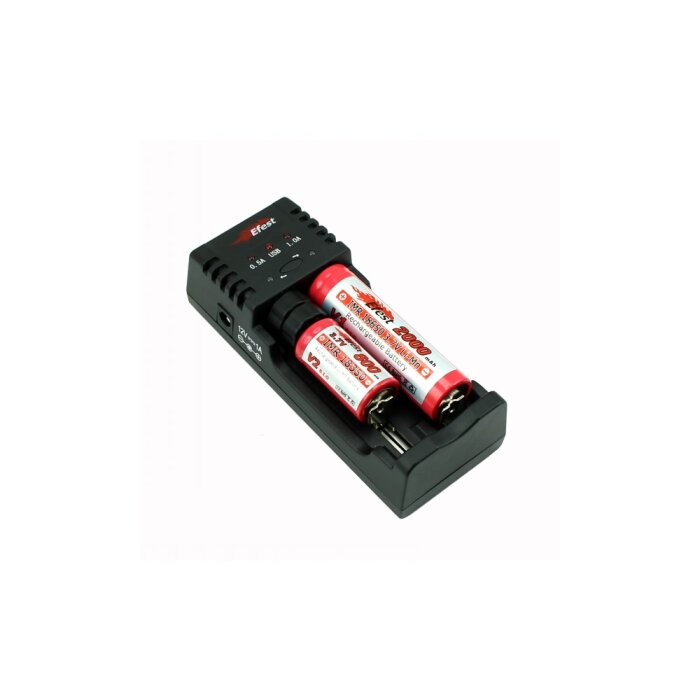 Efest BIO li-ion battery multifunction charger black
